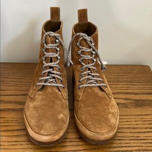 Jenni Kayne Canyon Suede Lace Up Boots EU 36 US6